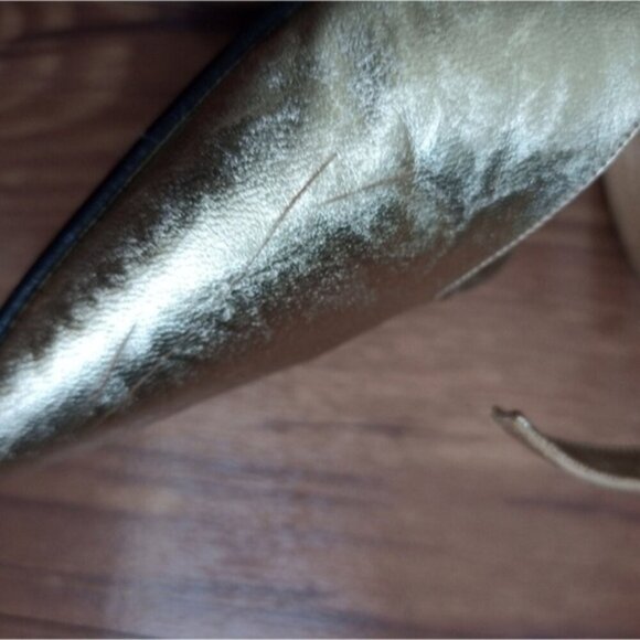 Kenneth Cole Women shoes Gold Size 8.5 - Picture 5 of 6